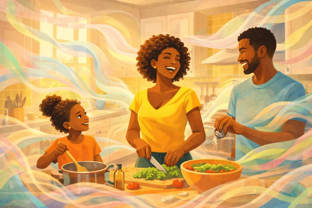 Godly woman: Radiant mother and wife