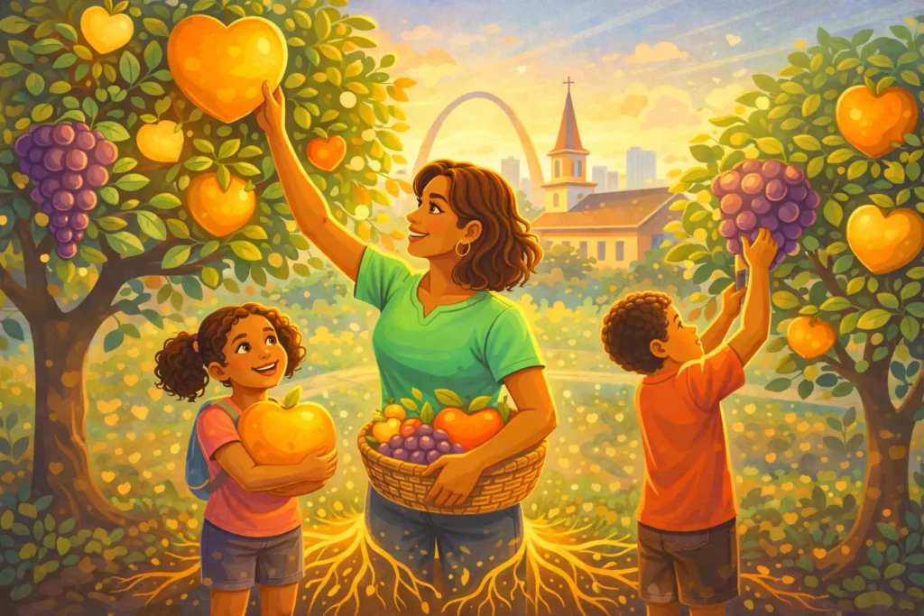 Godly Mother: Cultivates her garden