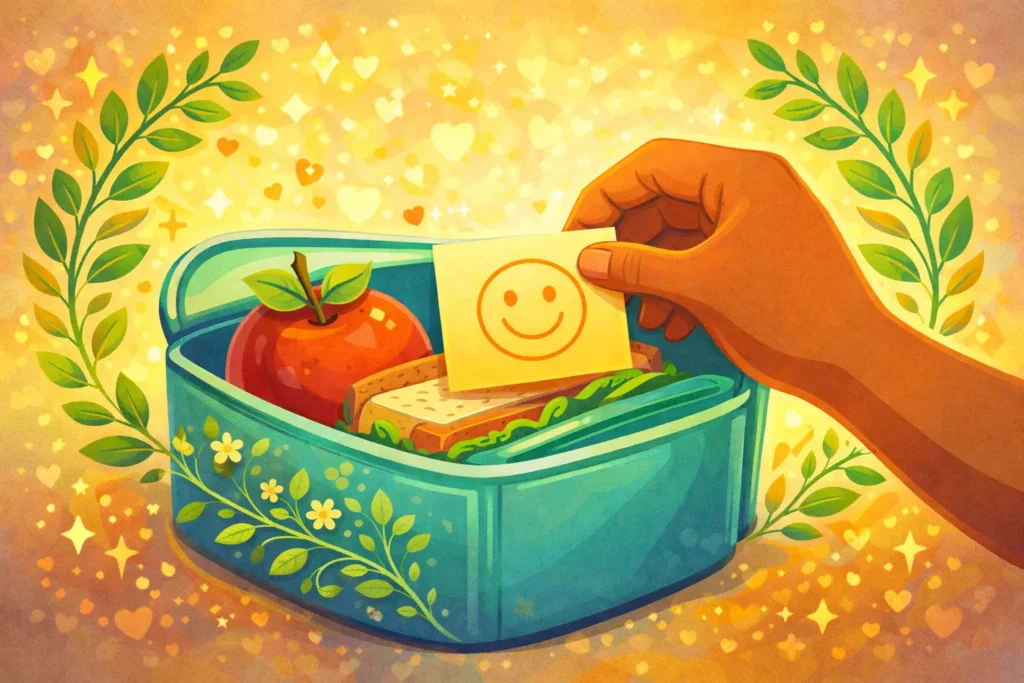 Godly Mother: Packed lunch with note