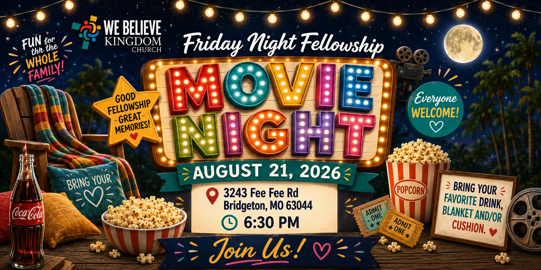 Friday Night Fellowship: Movie Night