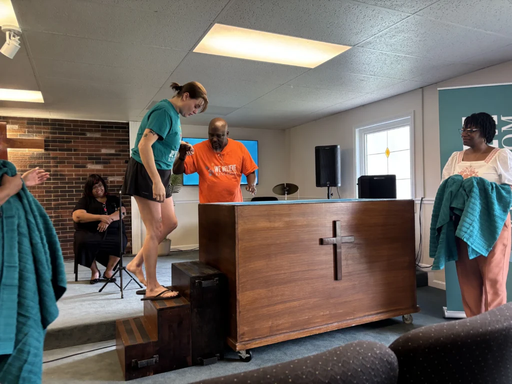 Baptism for a New Believer: Ashley Riddle