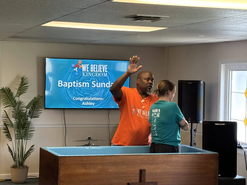 Baptism for a New Believer: Ashley Riddle