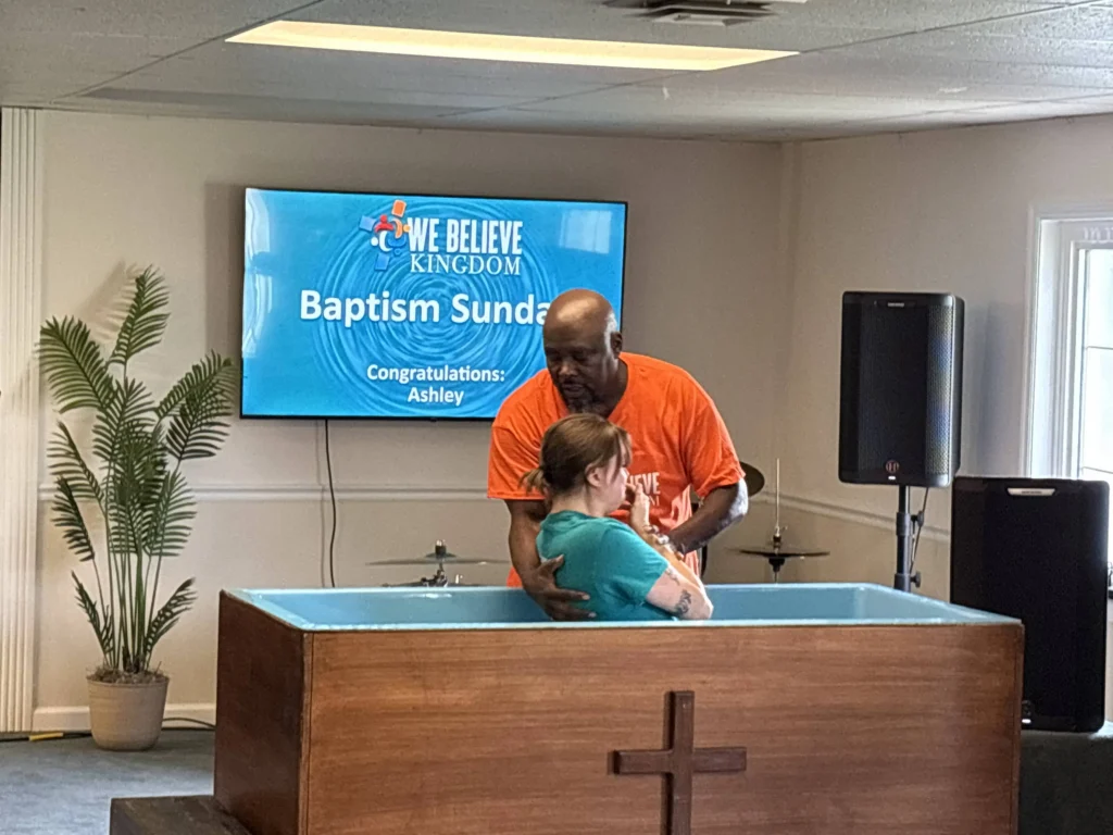 Baptism for a New Believer: Ashley Riddle