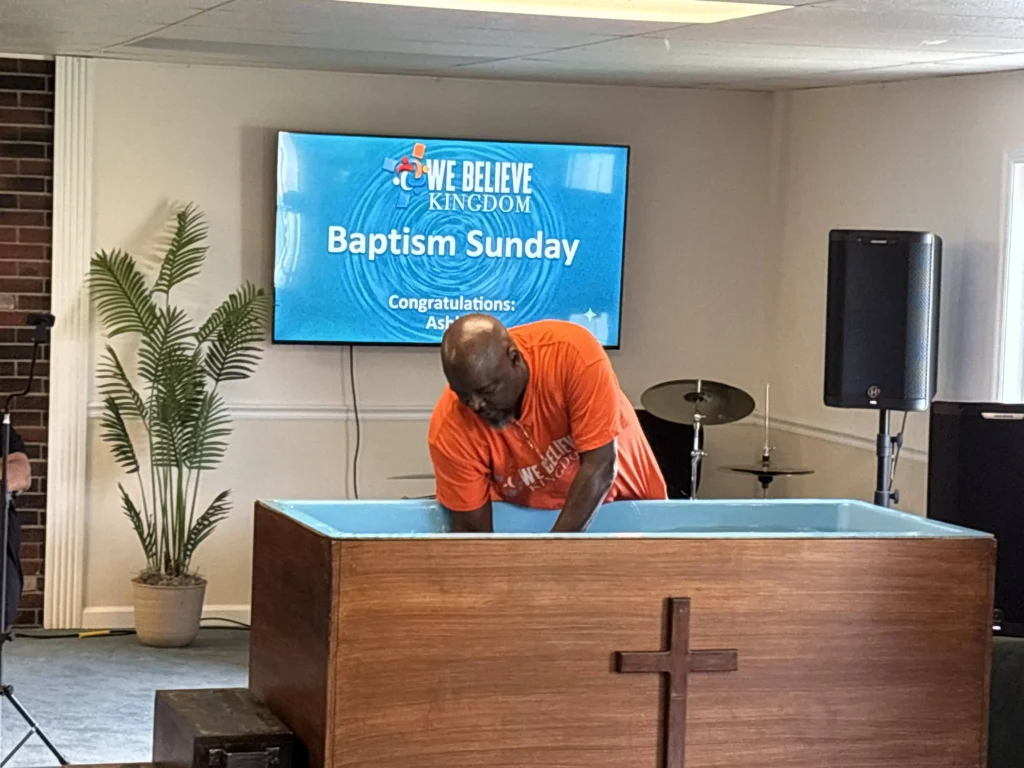 Baptism for a New Believer: Ashley Riddle