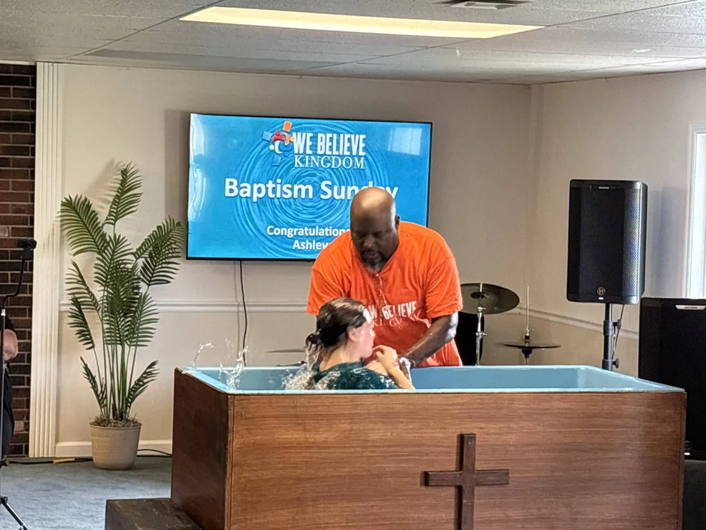 Baptism for a New Believer: Ashley Riddle