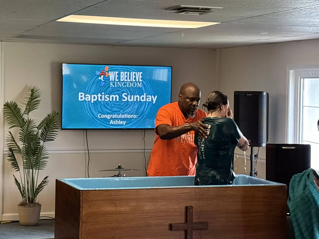 Baptism for a New Believer: Ashley Riddle