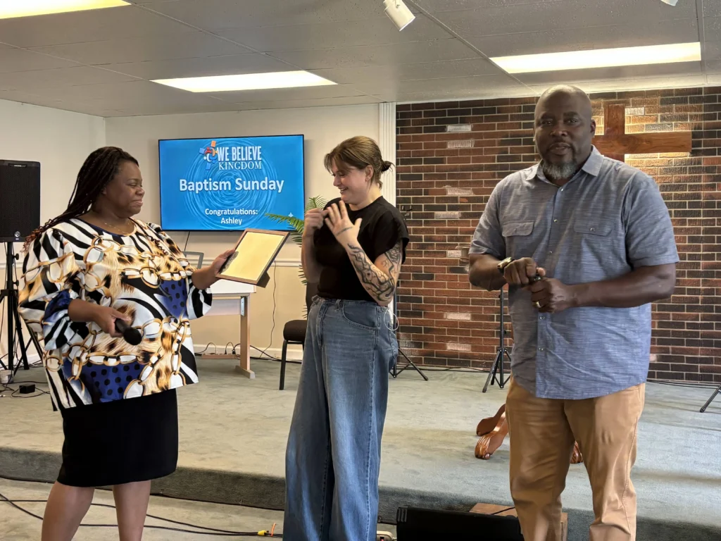 Baptism for a New Believer: Ashley Riddle