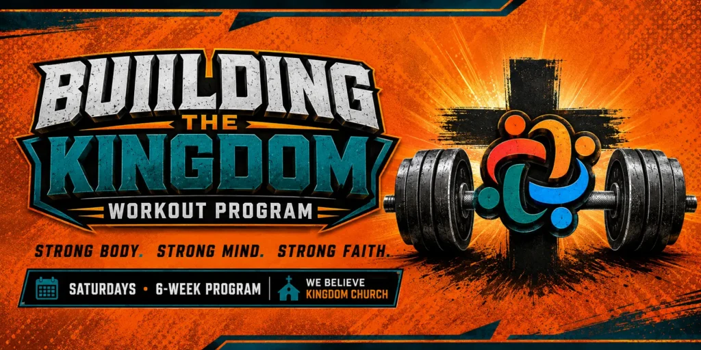 Building The Kingdom: Workout Program Event Header