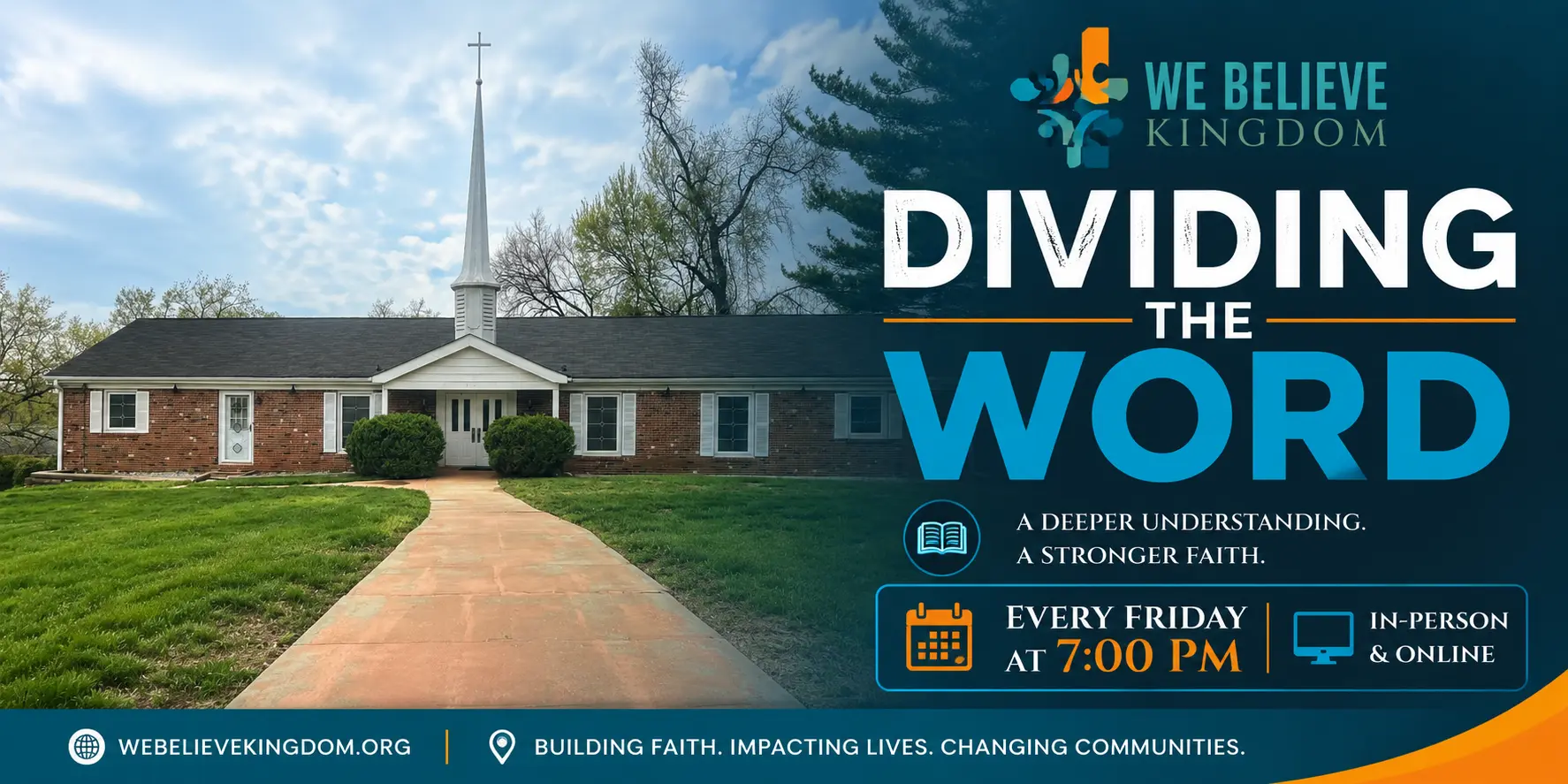 Dividing the Word: Fridays at 7pm on Zoom