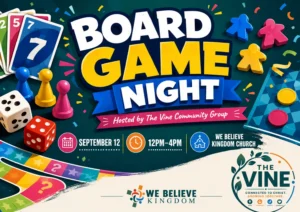 The Vine Game Night: Board Game Potluck